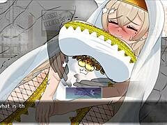 Housewife Companion Of The Hero Part 1 In Anime Game With Outdoor Toys And Blowjob Hentai Scenes.