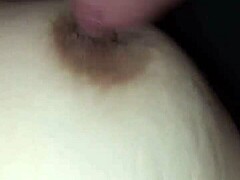 wow, a beautiful blowjob for this busty woman with balloons around 😍