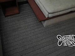 Exotic Half Indian Teen 18+ Takes Rough Creampie After Blowjob and Rimjob