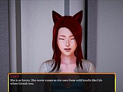 I explore my new family's redhead teen with small tits