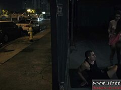 SUCKS COCK OUTDOORS guys do make passes at femmes who wear glasses