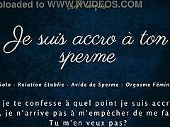 French audio joi makes me cumhungry for your sperm