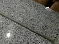 the video captures an ass in everyday motion