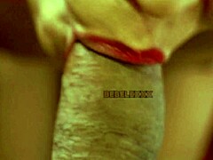 sloppy blowjob in bent over doggystyle position