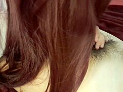 sexy babe gives homemade blowjob cum in mouth