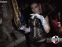 Sineplex parties scene 9990 features blonde russian in deepthroat and squirting