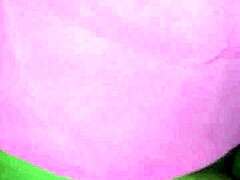 young cock swallows cumshot after public fucking with mature blonde milf and tampon