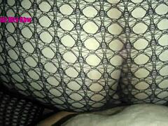 Fishnet Foot Fetish With Big Ass Milf