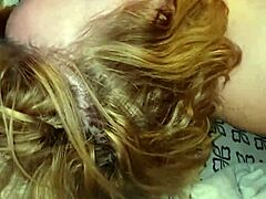 throat pie with my cock in her milf mouth