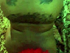 Hazelnut with Big Ass Ebony Redhead in Intense Action