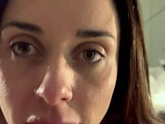 morning blowjob and handjob with hot luiza marcato