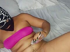 she was so horny she couldn't wait for our homemade workout 😏