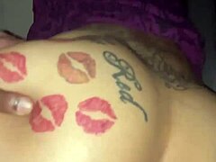 Lightskin Ebony Cheating Slut Step-Sister Sucks Cock, Gets Creampied Outside!