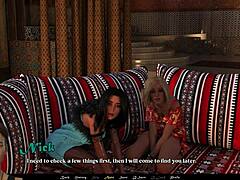 Madelyn marie and marlena explore hot lesbian sex with toys and big tits