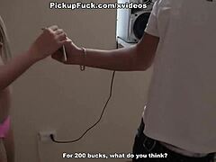 Two Blondes Suggest Sucking Cock During Outdoor Public Dance Lesson