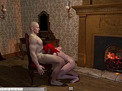 i feel so turned on succubus redhead muscular bodybuilder anal sex with blowjob assfucking