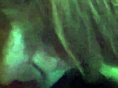 transsexual shemale giving oral blowjob in casual scene