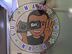 Ella starts by sucking that monster big black cock, then fucks hard with squirting before taking a massive interracial creampie.