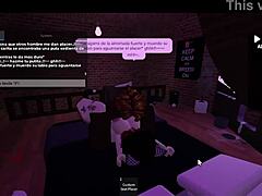 Blonde Roblox BBC Lover Enjoys Intense Session With Monster Cock.