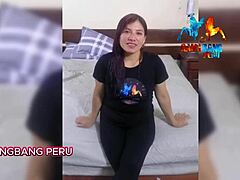 Big Boobs Horny Wife Riding on Dick with Bouncing Action