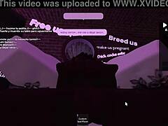 Blonde Roblox BBC Lover Enjoys Intense Session With Monster Cock.