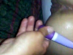 Babe Bent Over for Anal Doggy Fucking