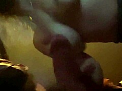 You're caught in public gloryhole action, he says to his cuckold wife during outdoor blowjob flashing