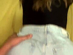 Amateur Girl With Big Ass Gets Fucked In Shorts