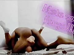 In this cuckold scene, the old husband allows his wife to take the big black cock