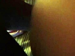 Ebony Babe Takes Monster Cock Doggy Style With Gaping Pussy