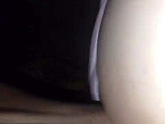 Intense doggy style creampie makes big wet pussy squirt and orgasm.