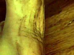 Licking those dirty feet feels so good in this fetish scene.