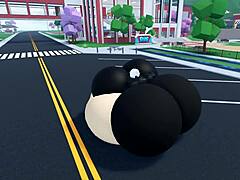 My thicc avatar shakes big ass while dancing for you