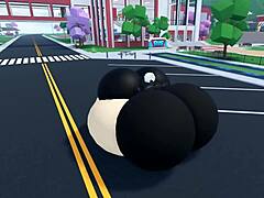 My thicc avatar shakes big ass while dancing for you