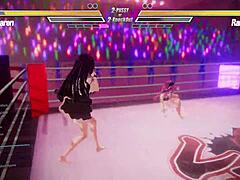 Intense Lesbian Fingering Battle