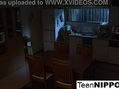 her man wasn't in the mood so she pleasured herself alone