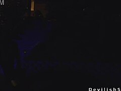 Muscular dude gets blowjob then bangs sexy blonde babe 😍💪