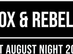 hot august nights with anal whores marie fox and rebel rhyder gagging on big black cocks!!