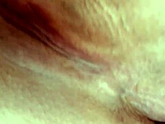 Fat solo bbw shows off her thick pussy and winking asshole in action