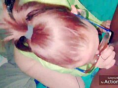 Blowjob by sexy ass wife