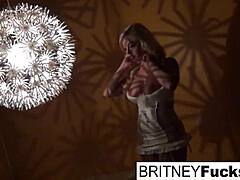 ever wanted a sexy blonde doing retro tease and solo masturbation like this?