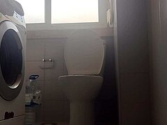 He Shaves Big Dick and Spits Out Milk