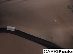 capri cavanni plays with her wet pussy and amazing big tits 😍