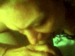 I love my girlfriend sucking my wet cock passionately