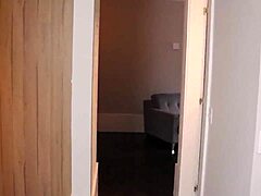 my wife left, so i made her busty redhead friend suck until she milks in her mouth... will she tell?