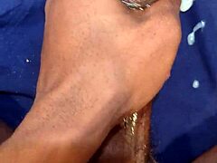 monster cock masturbation leads to huge cumshot