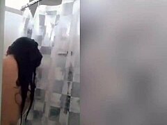 Cute Latina - Showering Webcam Tits