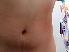 The sexy Colombian girl feels intense pleasure while masturbating her wet vagina