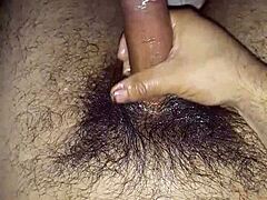pleasing myself with intense masturbation in a homemade session