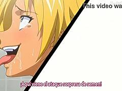 Young brunette schoolgirl hooks up with students in the bathroom for some quick action.